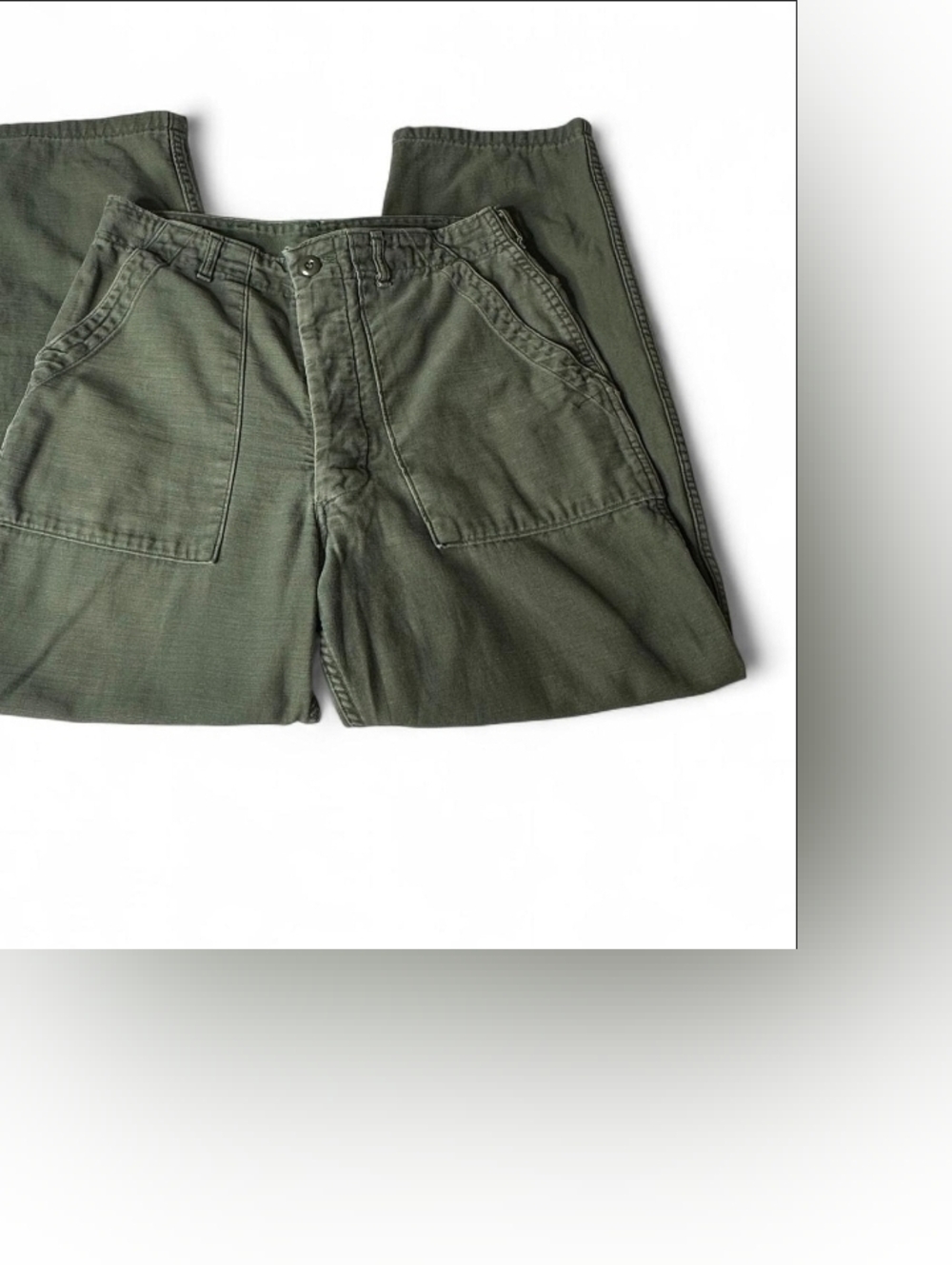 Vintage Deadstock Gorpcore OG 107 Vietnam Military Army Pants Size 32 - Picture 4 of 6